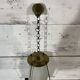Suspension vintage en laiton