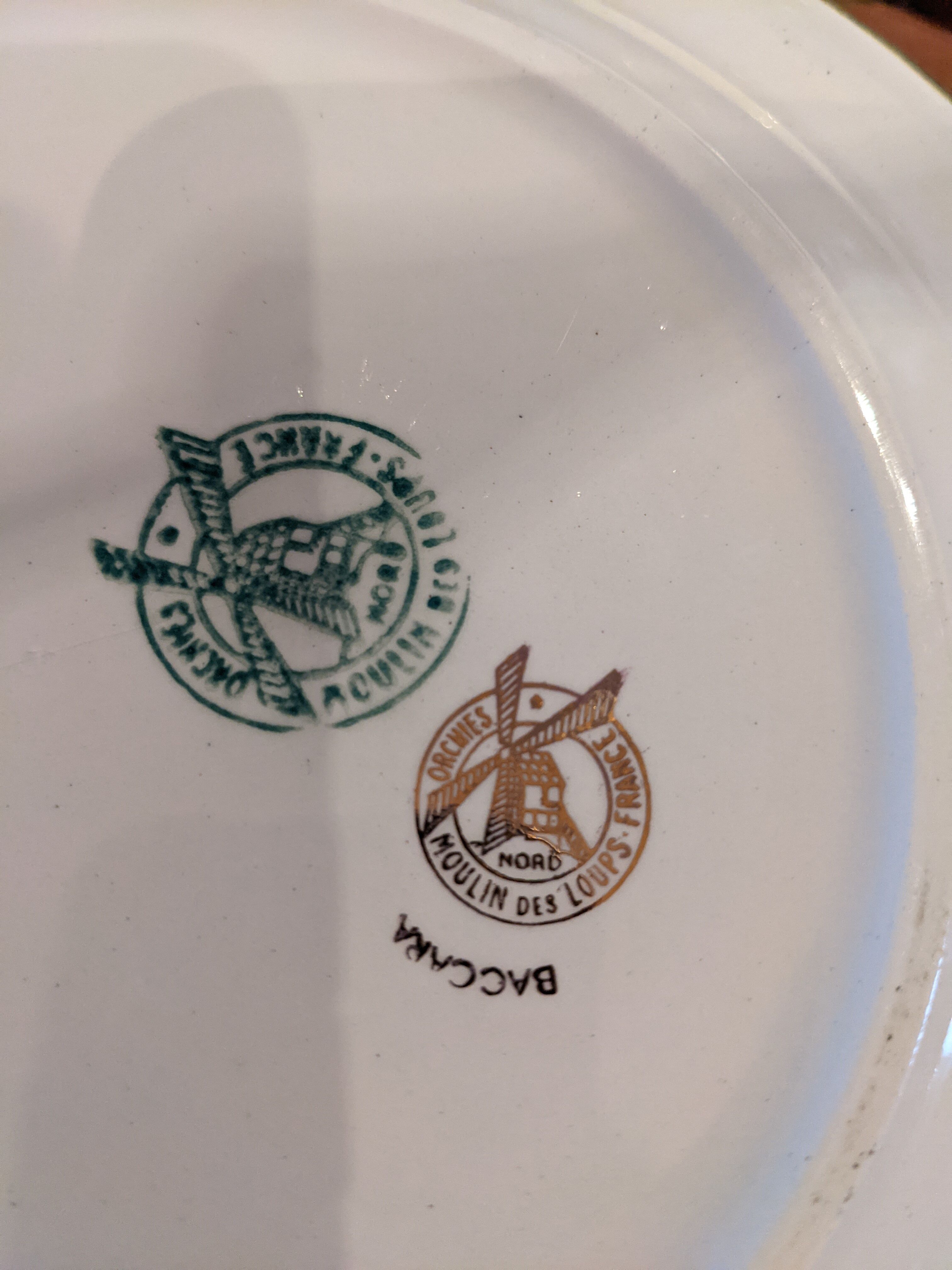 6 dessert plates