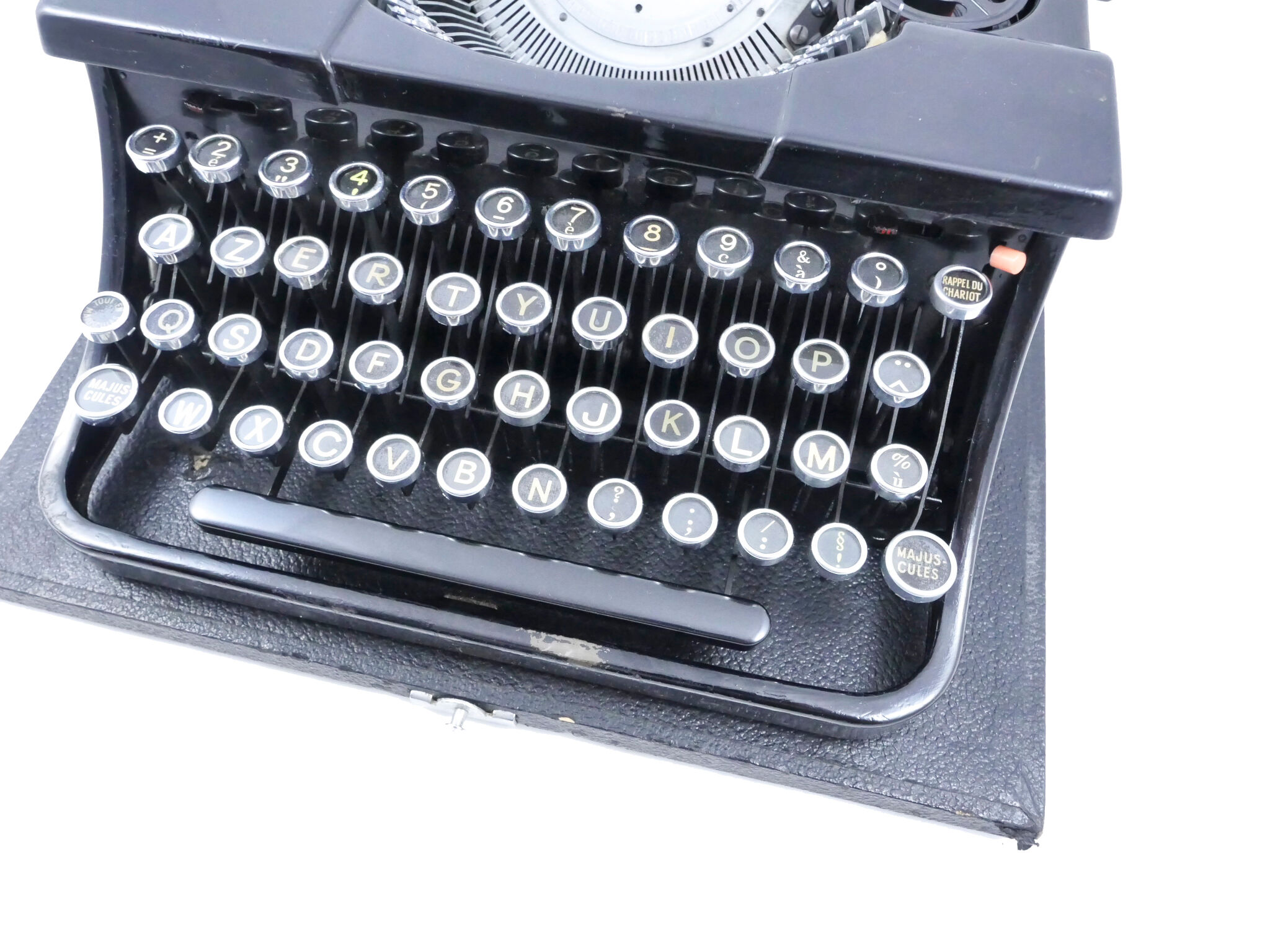 Brilliant black torpedo typewriter 1936