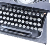 Brilliant black torpedo typewriter 1936