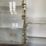 Plexiglas bookcase / storage 1970