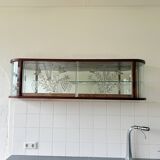 Hanging display cabinet in Art Deco style