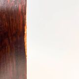 Low sideboard with 3 drawers, in rosewood