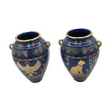 Set of 2 porcelain vases