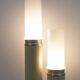 Space Age Opaline Glass and Lacquered Metal Cylinders Floor Lamp, 1970s