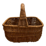 Vintage wicker basket