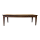 Authentic vintage farmhouse table from the 1950s in solid oak.