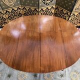 Table à manger ovale style Louis XVI signée « André Jules Décoration Versailles »