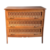 Commode en rotin