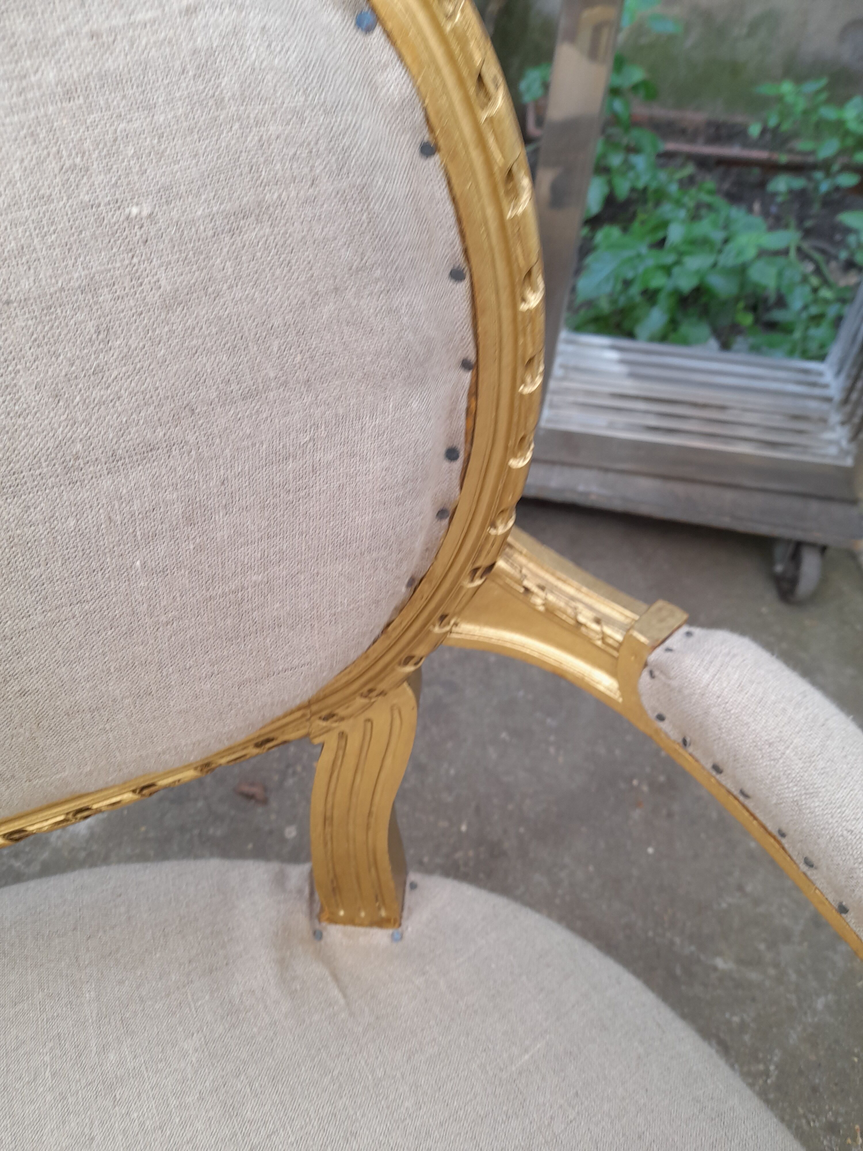 Two-seater bench wood fabric