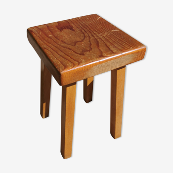 Tabouret 4 pieds assises carrées