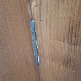 3-panel wooden room divider - 2 panels with perfect hinge stripes