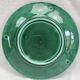 3 fruit plates Sarreguemines majolica shaded enamel Rubelles