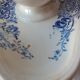 Saucière modèle Aramis de Longchamp. Terre de fer bleu