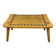 Special blond oak stool, small bench 1960’s