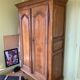 Antique oak wardrobe from the Louis XIV period