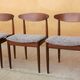 Series of 4 teak chairs by Ib Kofod-Larsen for G-Plan editions