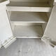 50's off-white industrial cabinet