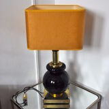 Table lamp ceramic 70s Lumica