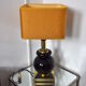 Table lamp ceramic 70s Lumica