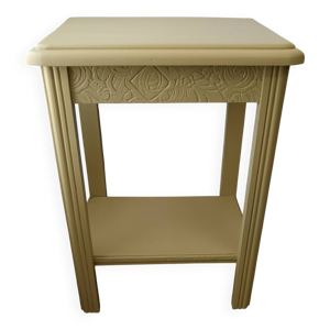 console art déco jaune