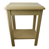 Vitamin yellow art deco console