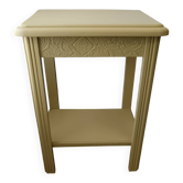 Console art déco jaune vitamine