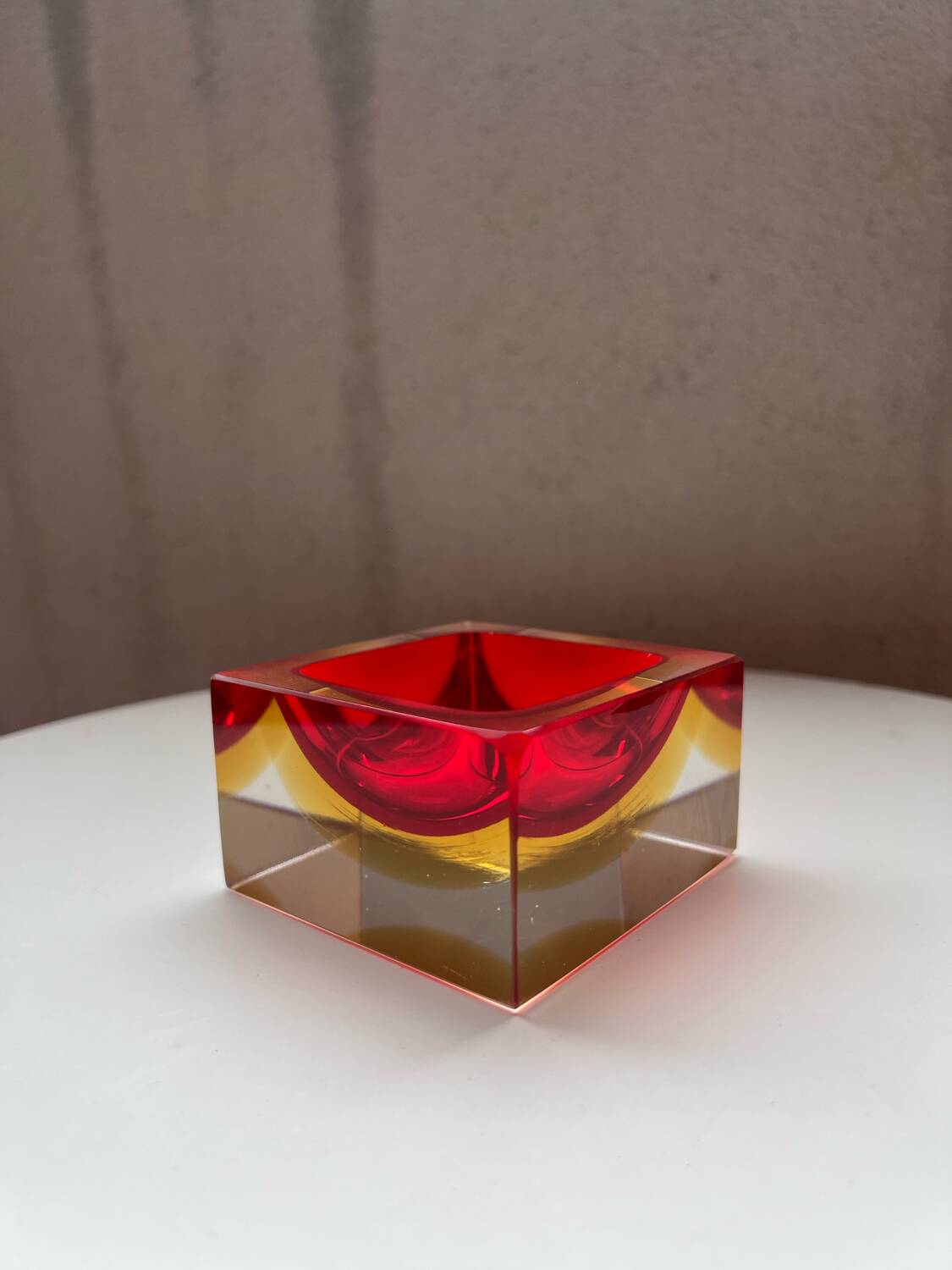 Sommerso empty pocket by seguso murano