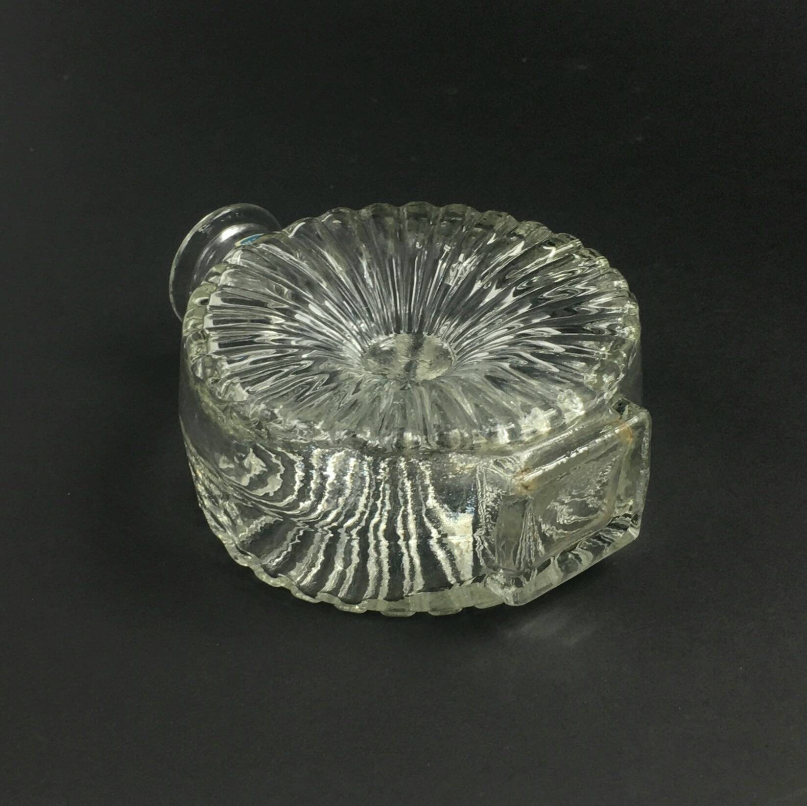Vase Aurinkopullo (Tournesol) Mid-Century en Verre par Helena Tynell pour Riihimäki Lasi, Finlande, 1960s
