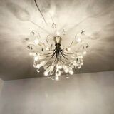 Lustre Flush en Verre Cristal par Vereinigte Werkstätten Munich