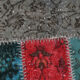7x10 distressed multicolor vintage rug 303x213cm