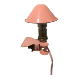 Mushroom lamp with clip