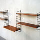 Bibliothèque/bureau murale Tomado Holland 1960