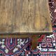Table basse en noyer fin XIXème - ancienne table de ferme
