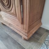 Oak solid bonnetière / wardrobe / dresser from 1940