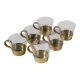 Albert Gustav Bunge (1893–1967) coffee cups set, 1950s