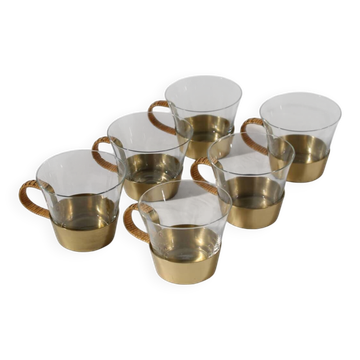 Albert Gustav Bunge (1893–1967) coffee cups set, 1950s