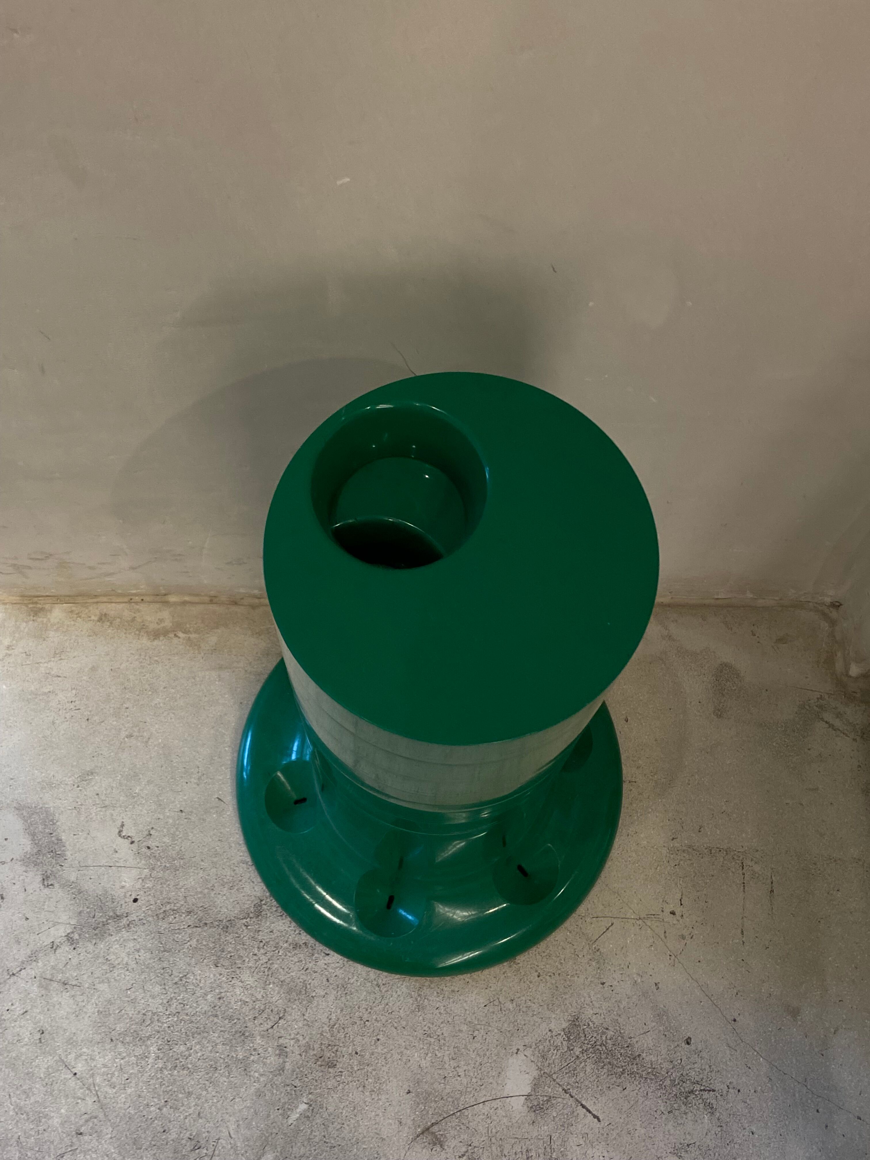 Pluvium green umbrella stand