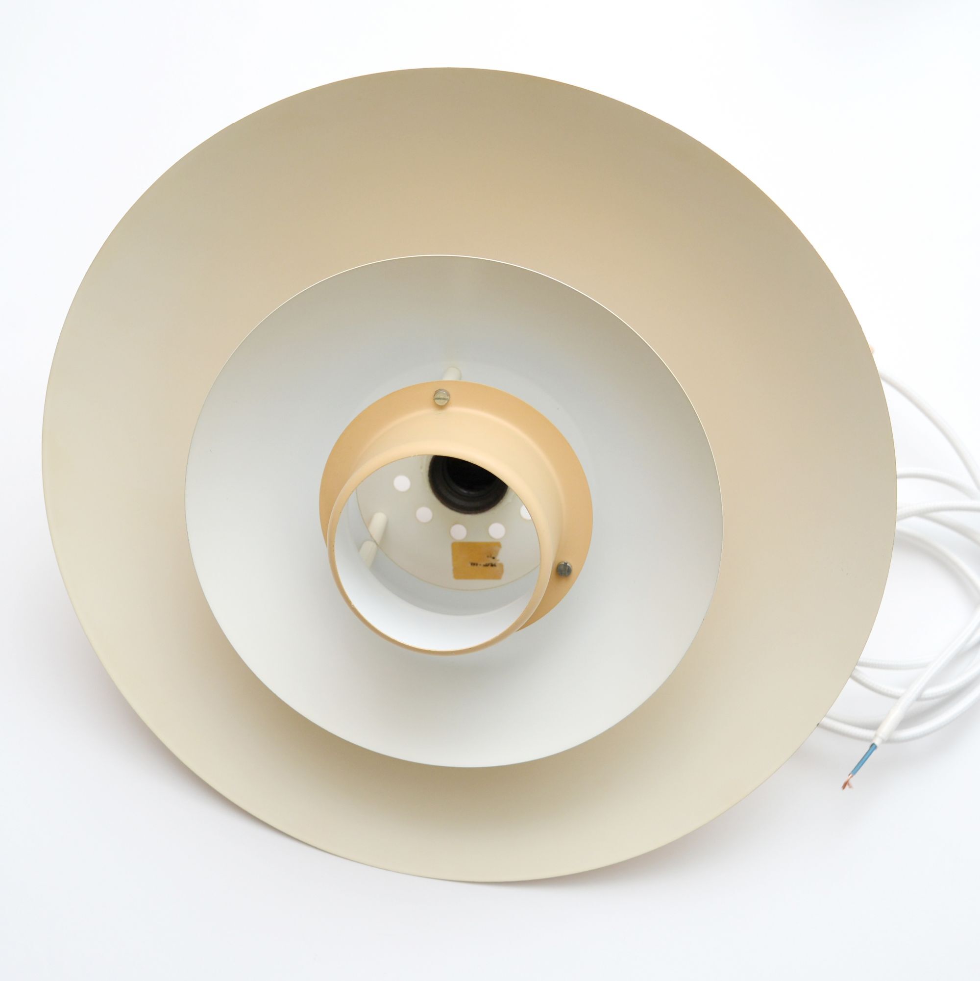 Peach Form Light lamp, Denamrk 1970s
