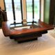 "The Twist" square coffee table