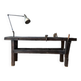 Workbench furniture old console shelf