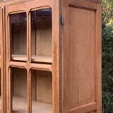 Art Deco Parisian glass-fronted wardrobe, demountable