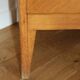 Commode 4 tiroirs chêne clair 1960