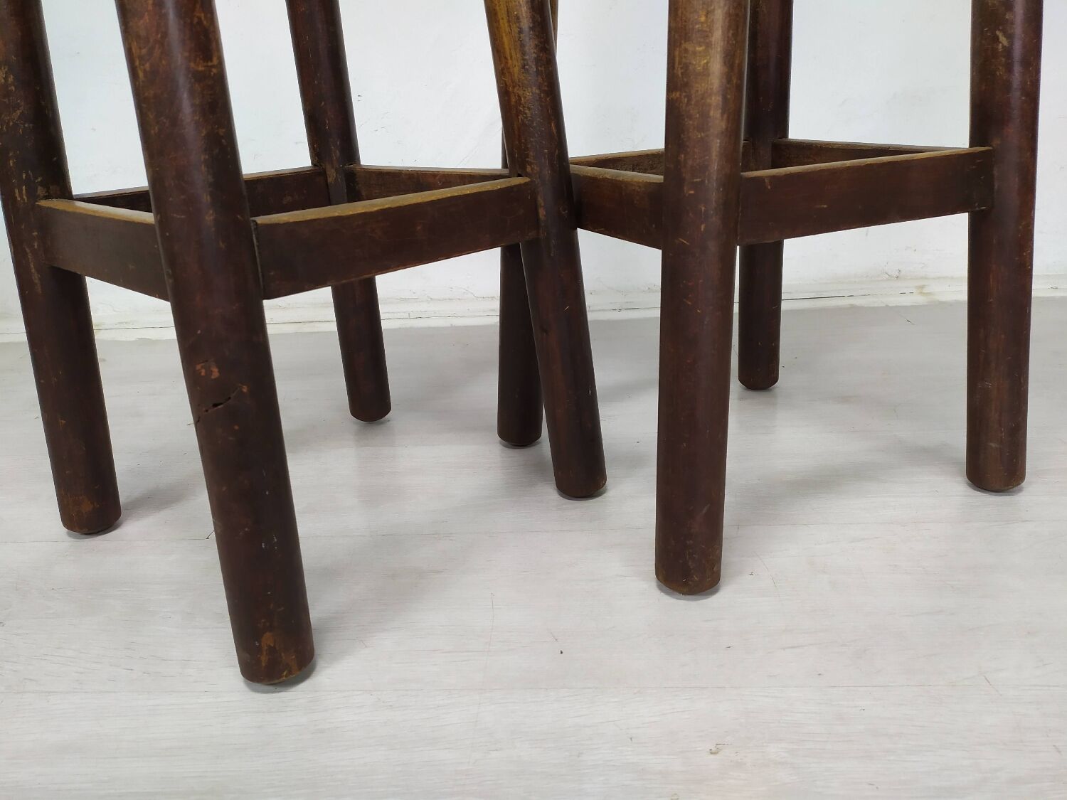 Brutalist bar stools