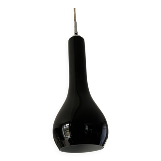glass pendant light - 80s/90s Sweden