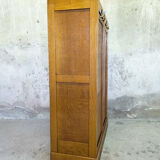 Double curtain wood binder