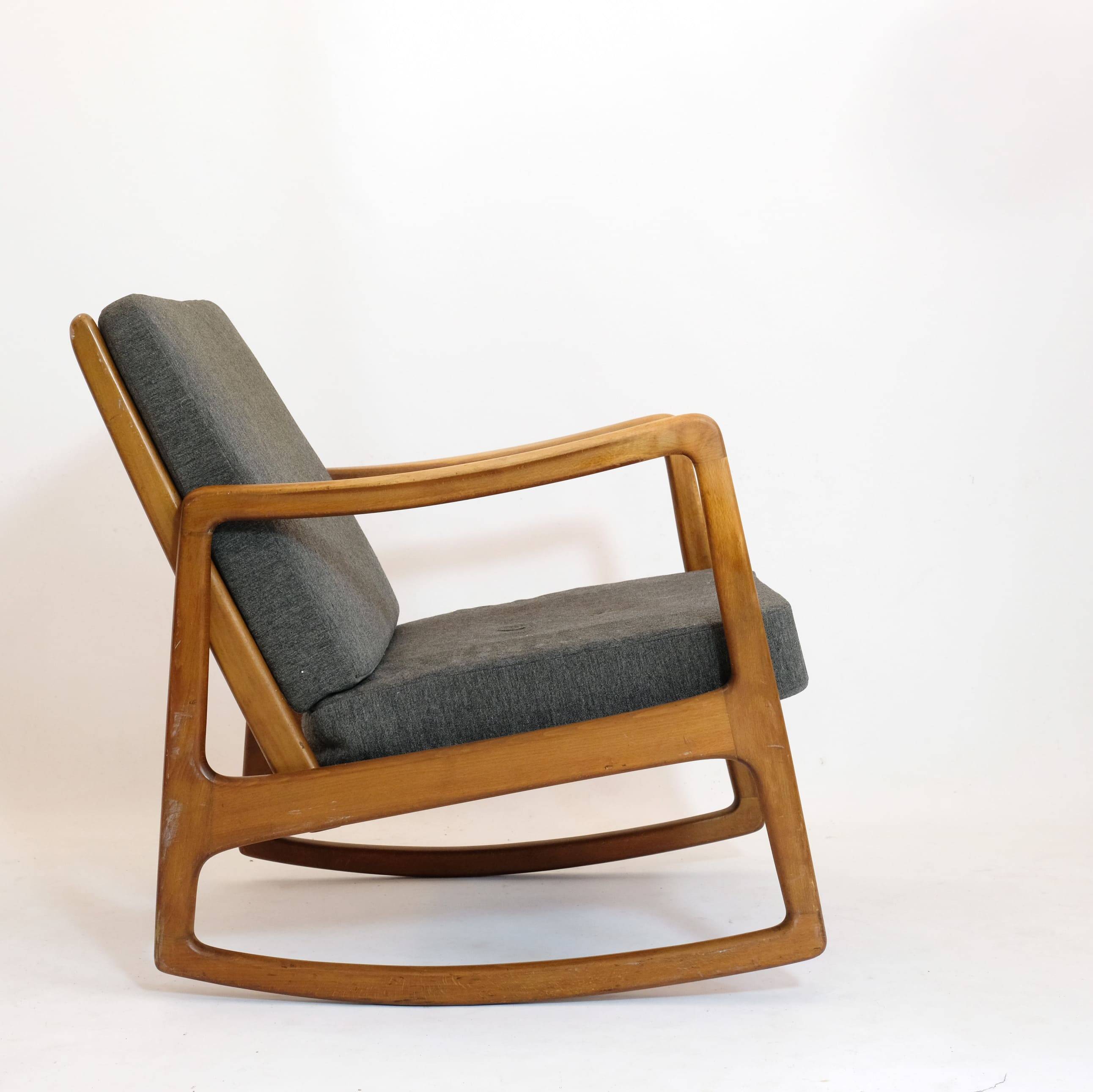 Ole Wanscher, FD110 rocking chair from the 1950s.