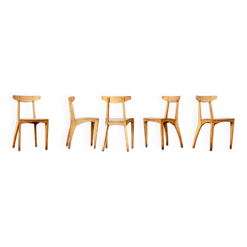 5 chairs by Thibault Desombre, 1990
