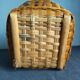 Vintage rattan pot cover