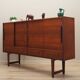 Teak highboard, Danish design, 1960s, manufacturer: PMJ Viby J